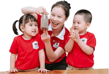 Mẫu đồng phục mầm non Vinschool đẹp và ấn tượng