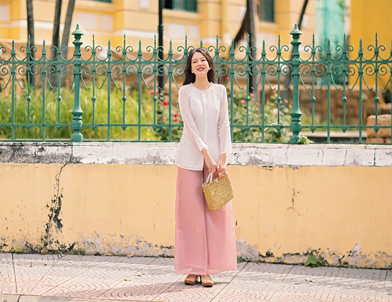 Gợi ý những mẫu áo bà ba mặc nhà thoáng mát, dễ chịu