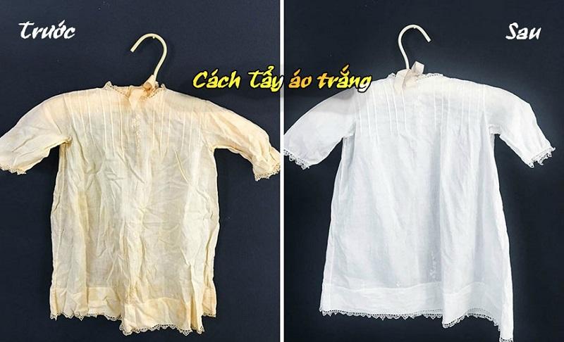 Mách bạn cách tẩy trắng quần áo tại nhà hiệu quả nhất
