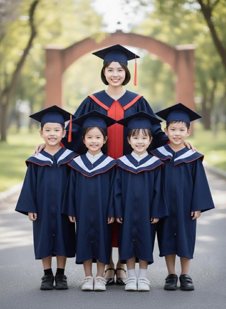 Duyên Hà - Đối tác bán và cho thuê áo cử nhân mầm non giá tốt uy tín, chất lượng