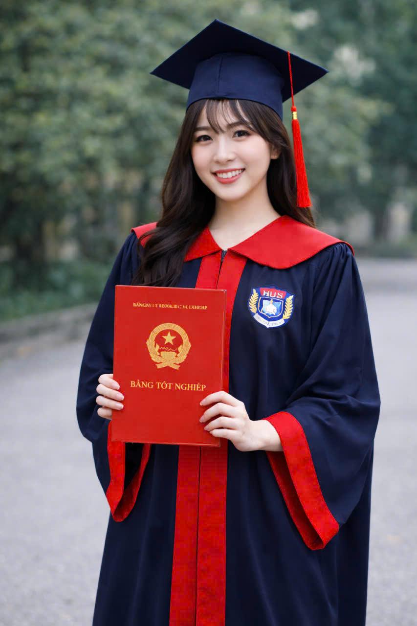 Gợi ý địa chỉ cho Thuê áo cử nhân Đại học Khoa học tự nhiên uy tín tại Hà Nội