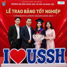 3 lý do nên chọn thuê áo cử nhân USSH-VNU tại Duyên Hà