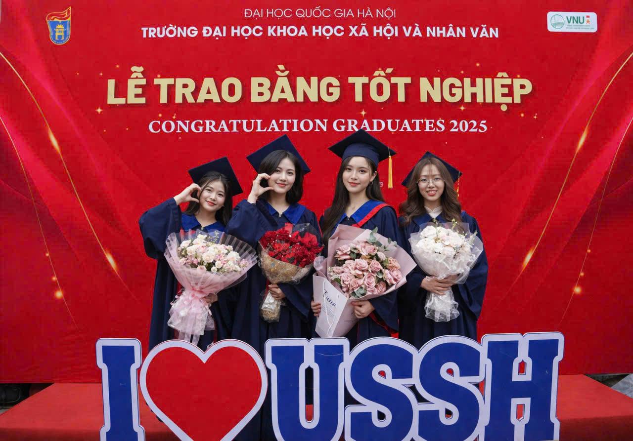 Duyên Hà Bán và cho Thuê áo cử nhân Đại học khoa học xã hội và nhân văn giá ưu đãi