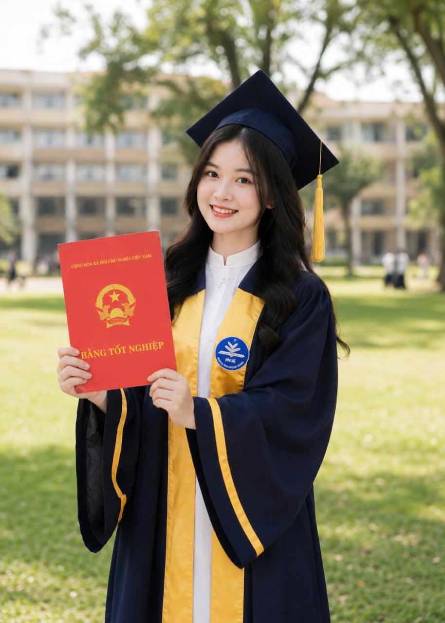 Bán và cho thuê áo cử nhân Đại học Sư phạm Hà Nội