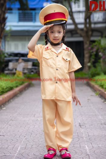 Trang phục cảnh sát giao thông trẻ em TPPV04