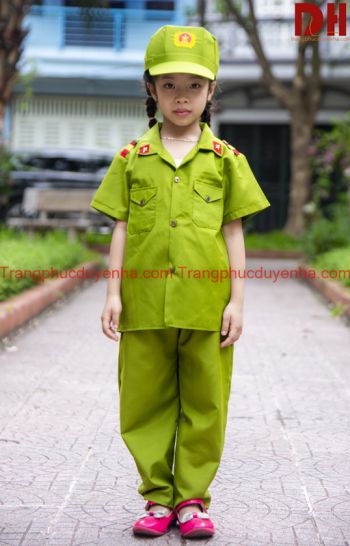 Bộ trang phục công an trẻ em TPPV08