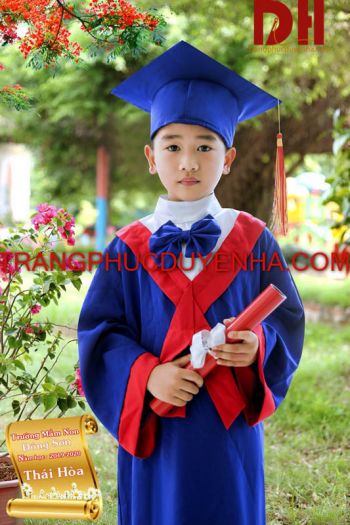 Áo cử nhân mầm non CNMN003