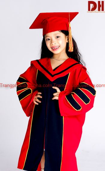 Áo cử nhân mầm non CNMN007