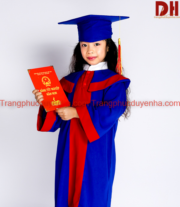 áo cử nhân mầm non