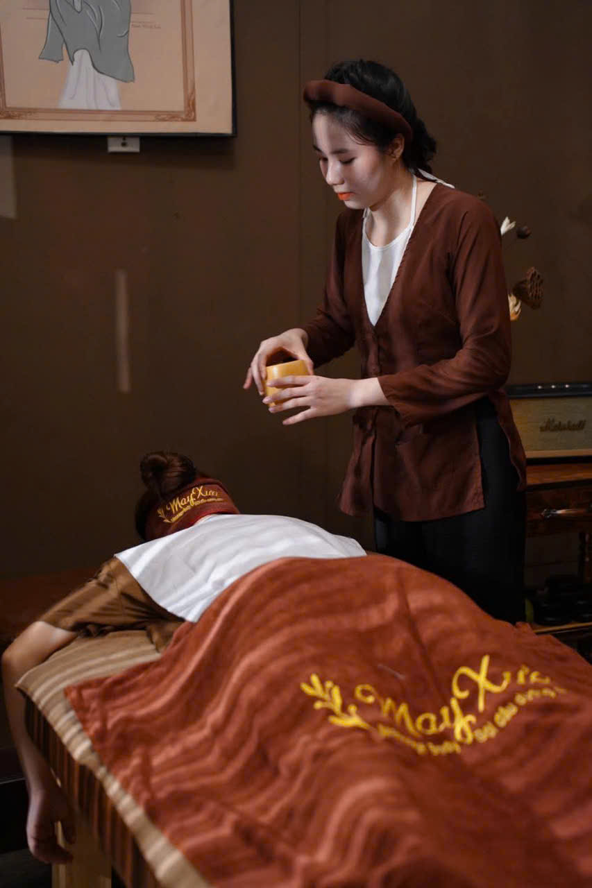 đồng phục áo bà ba Spa
