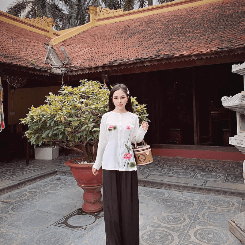 Mẫu áo bà ba cách tân đẹp nhất