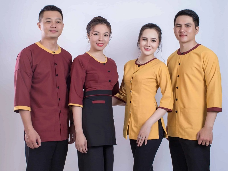 Mẫu đồng phục áo bà ba đẹp nhất