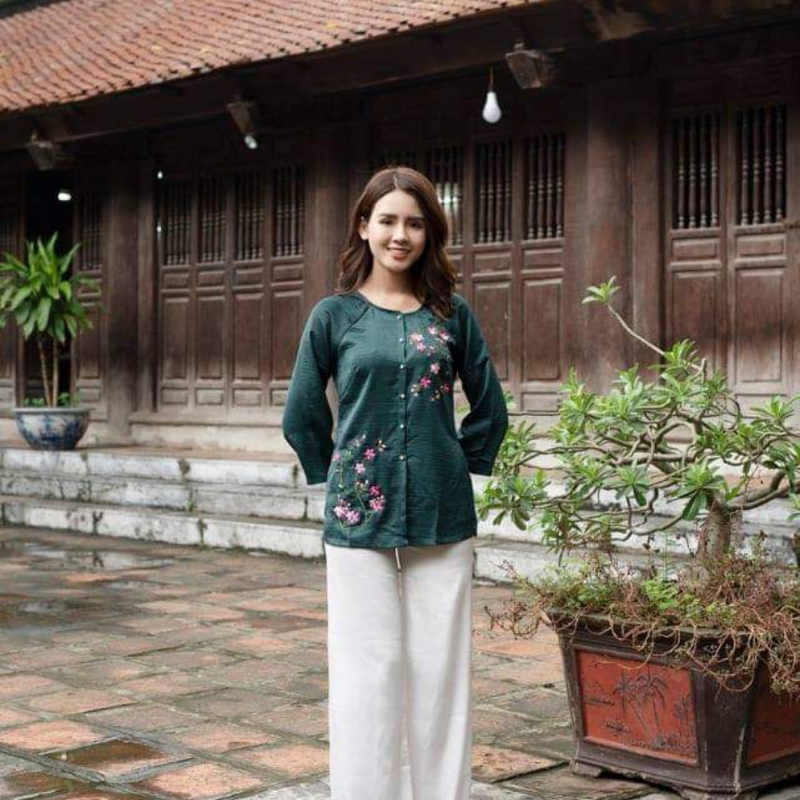 Mẫu áo bà ba đẹp nhất