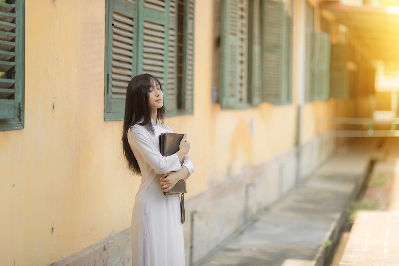Đồng phục áo dài học sinh