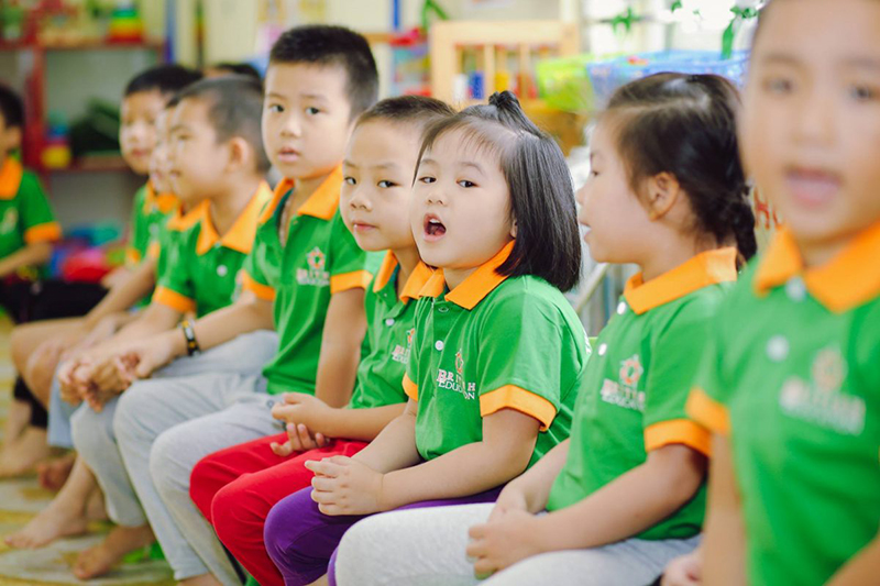 Các mẫu đồng phục mầm non hot nhất