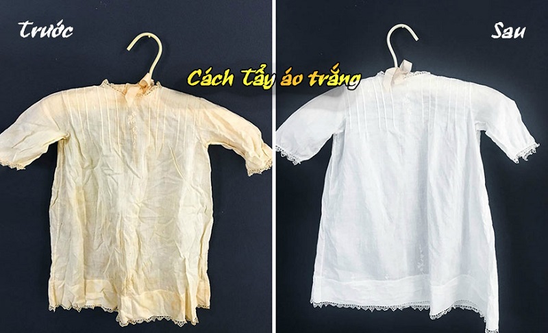 Chia sẻ cách tẩy trắng quần áo tại nhà