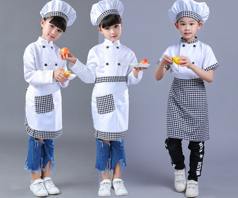 Trang phục phân vai đầu bếp cho bé