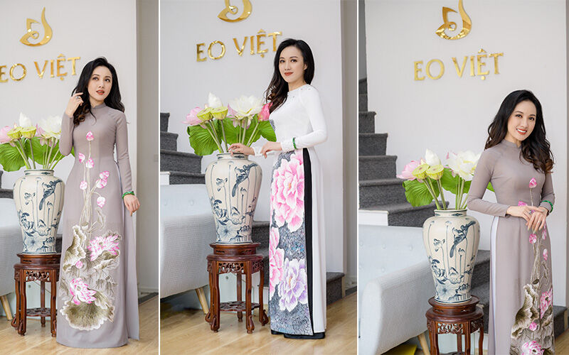Xưởng may áo dài đẹp tại Hà Nội - Eo Việt