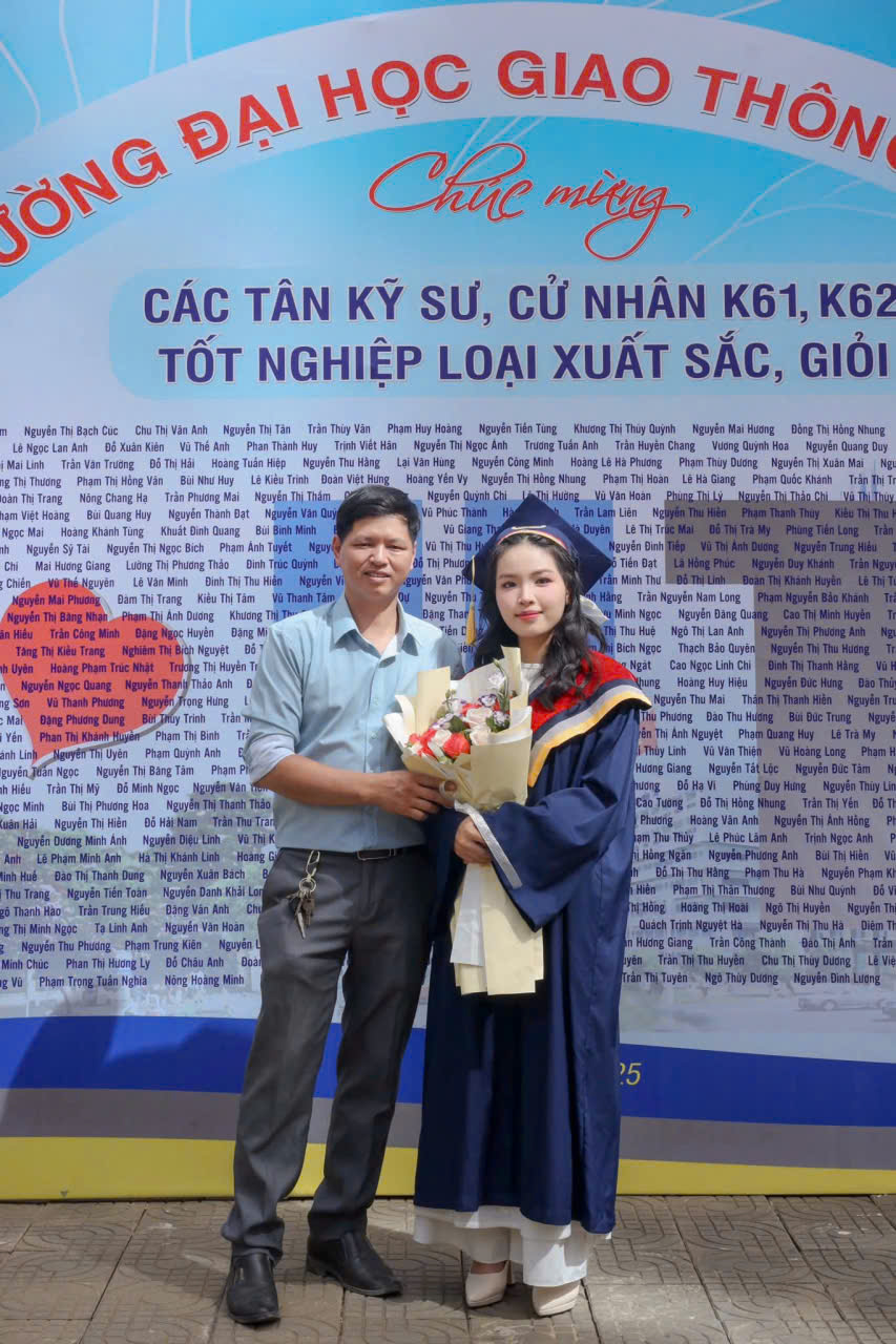 thuê áo cử nhân đại học Giao thông vận tải