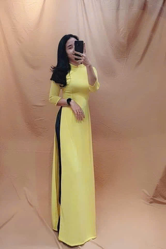 Áo dài đồng phục giáo viên mầm non