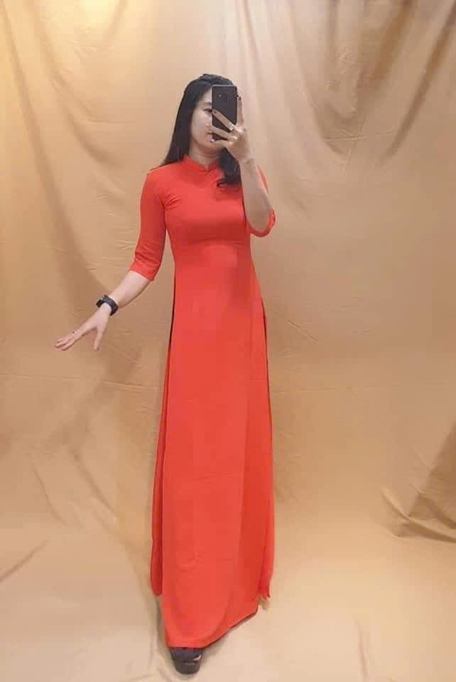 Áo dài đồng phục giáo viên mầm non