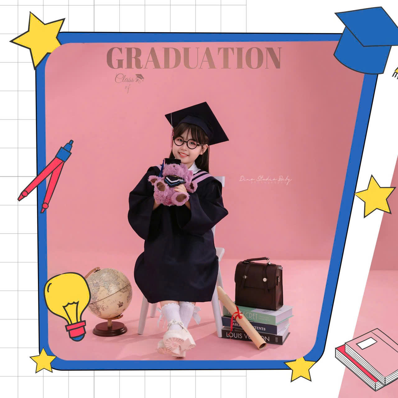 áo cử nhân mầm non