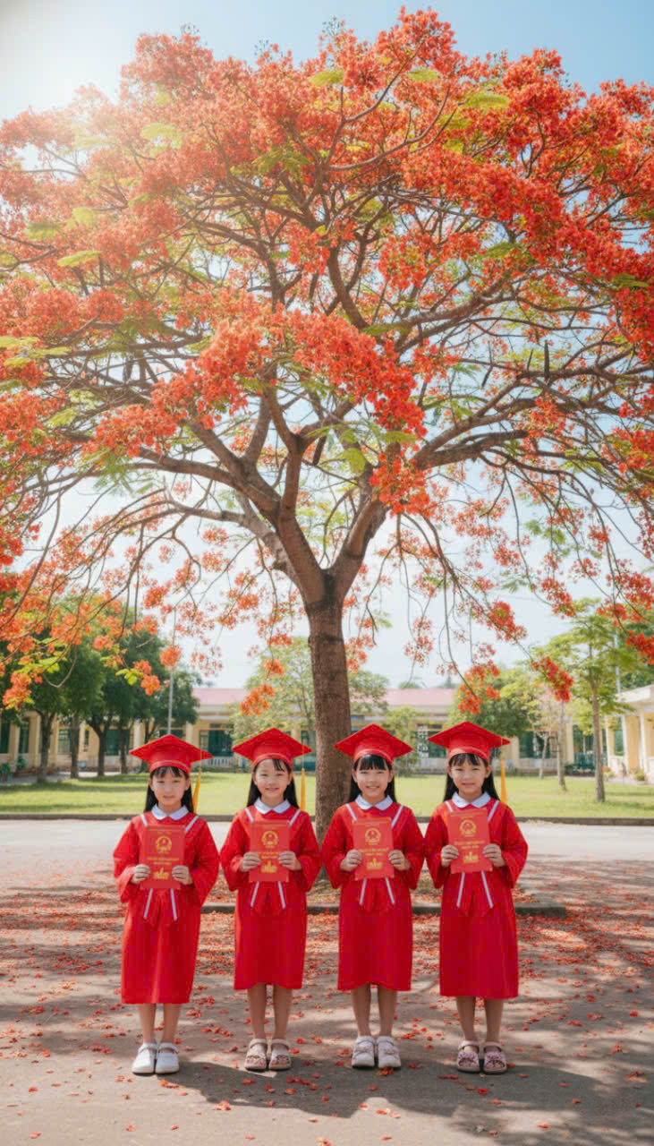 thuê áo cử nhân mầm non