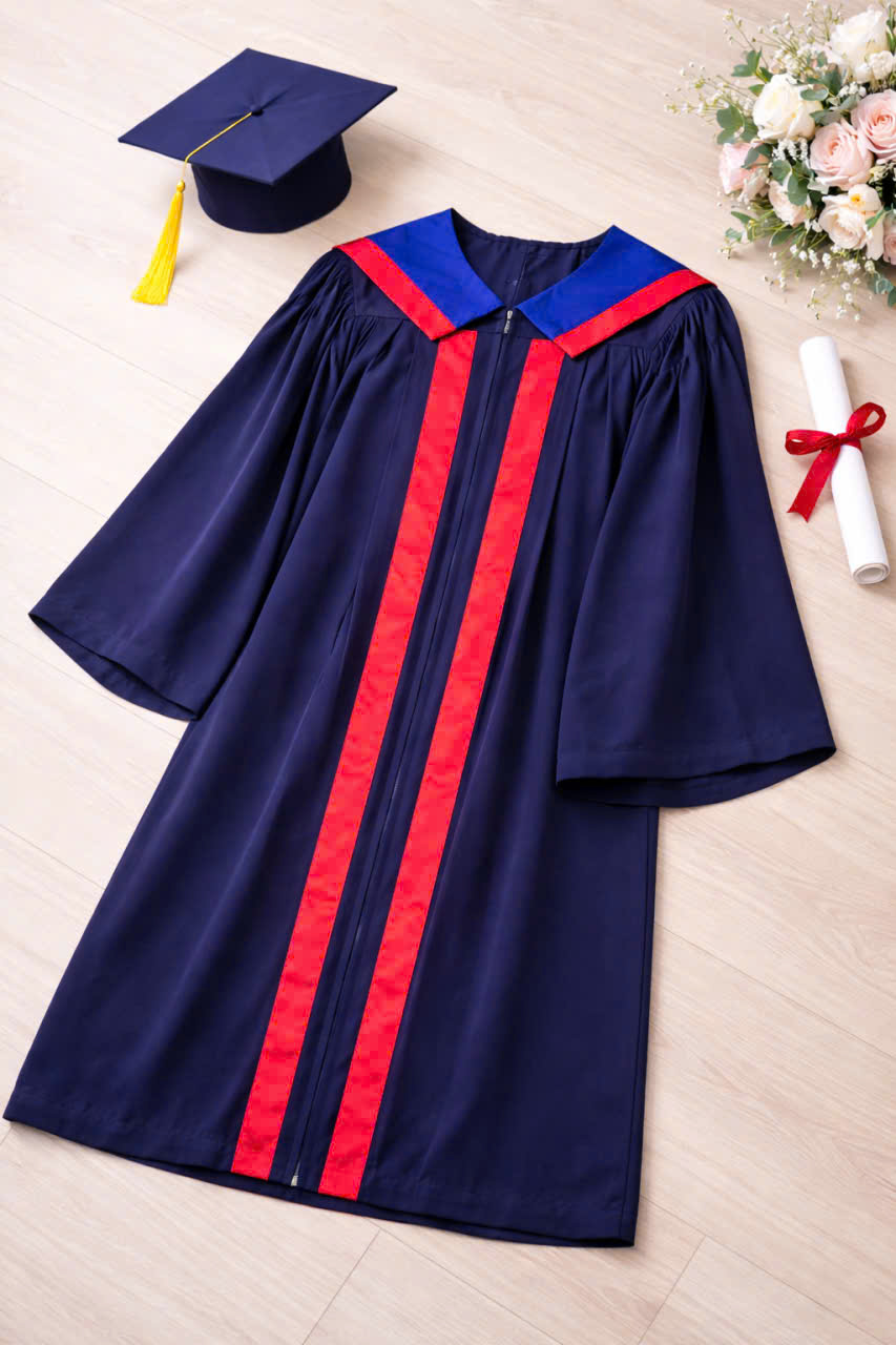 Thuê áo cử nhân Đại học Ngoại Ngữ