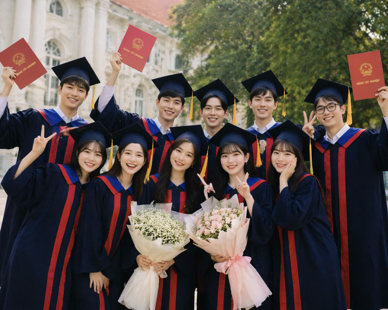 Thuê áo cử nhân ULIS