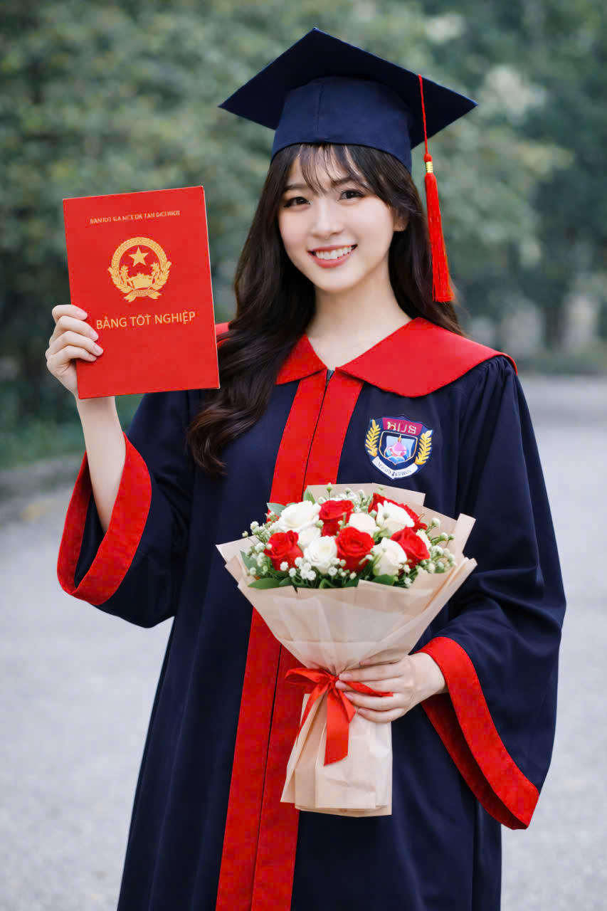 Thuê áo cử nhân HUS-VNU