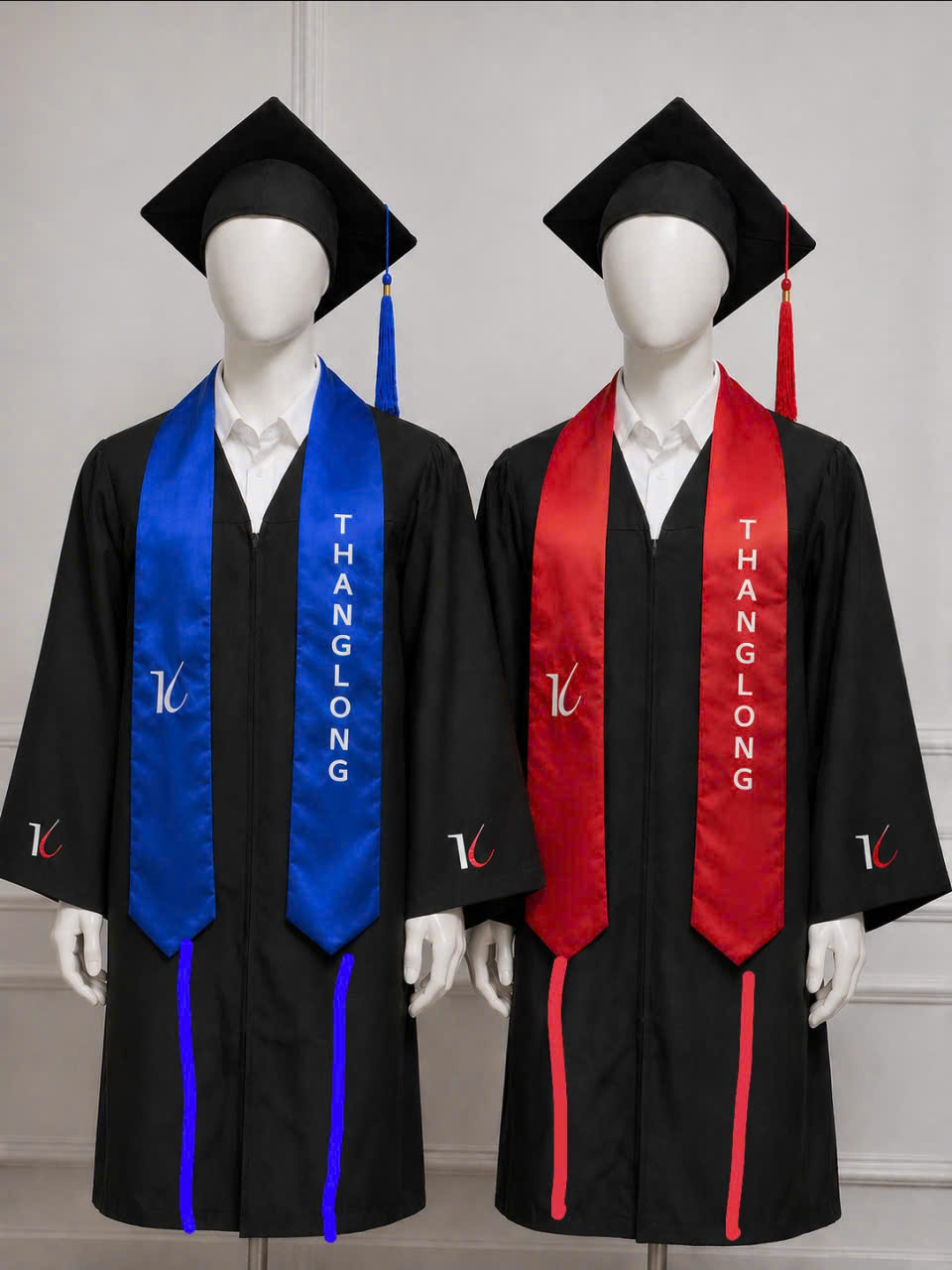thuê áo cử nhân Đại học Thăng Long