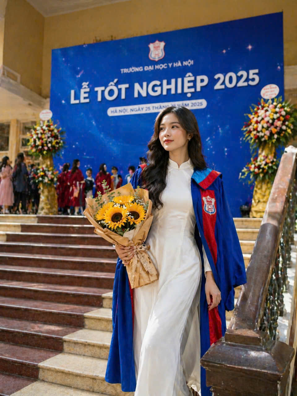 thuê áo cử nhân HMU