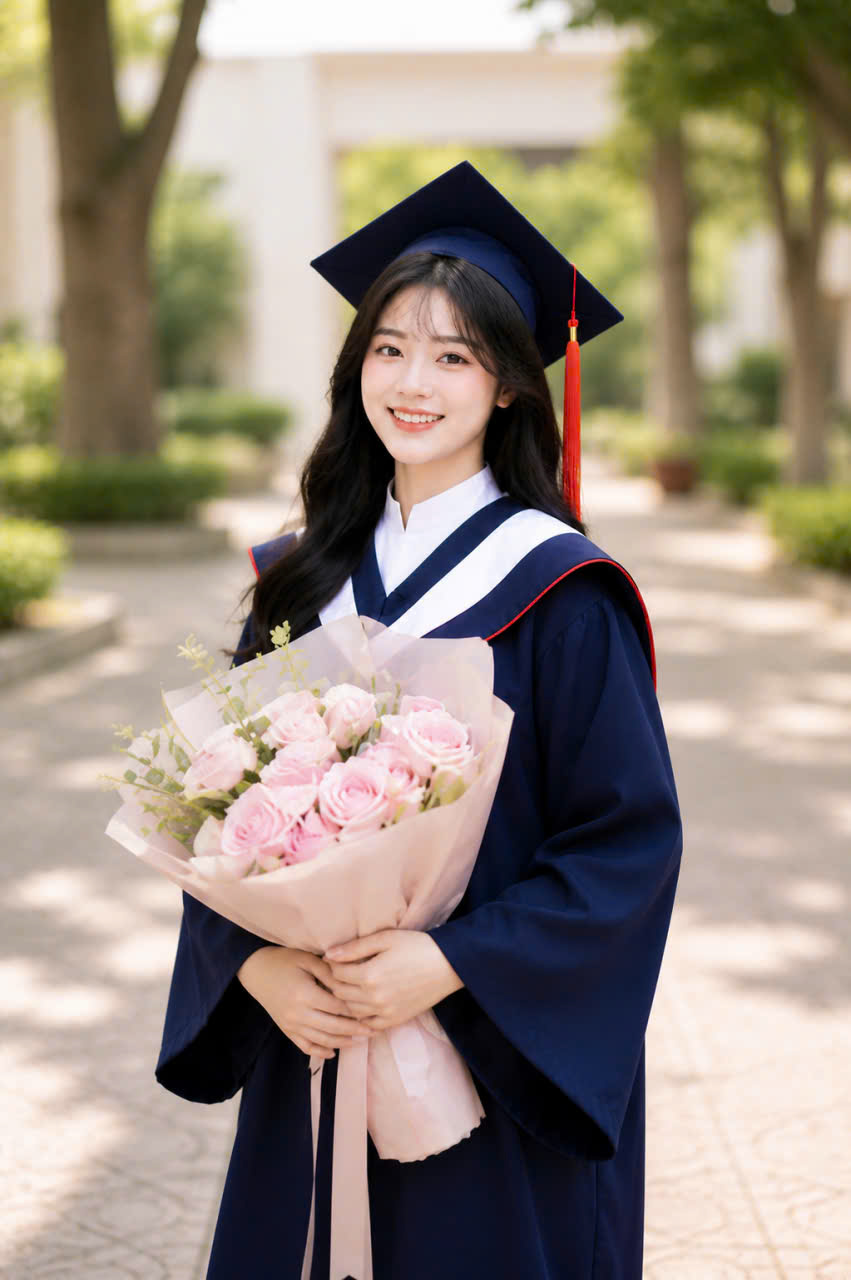 Thuê áo cử nhân Đại học Kiến Trúc Hà Nội