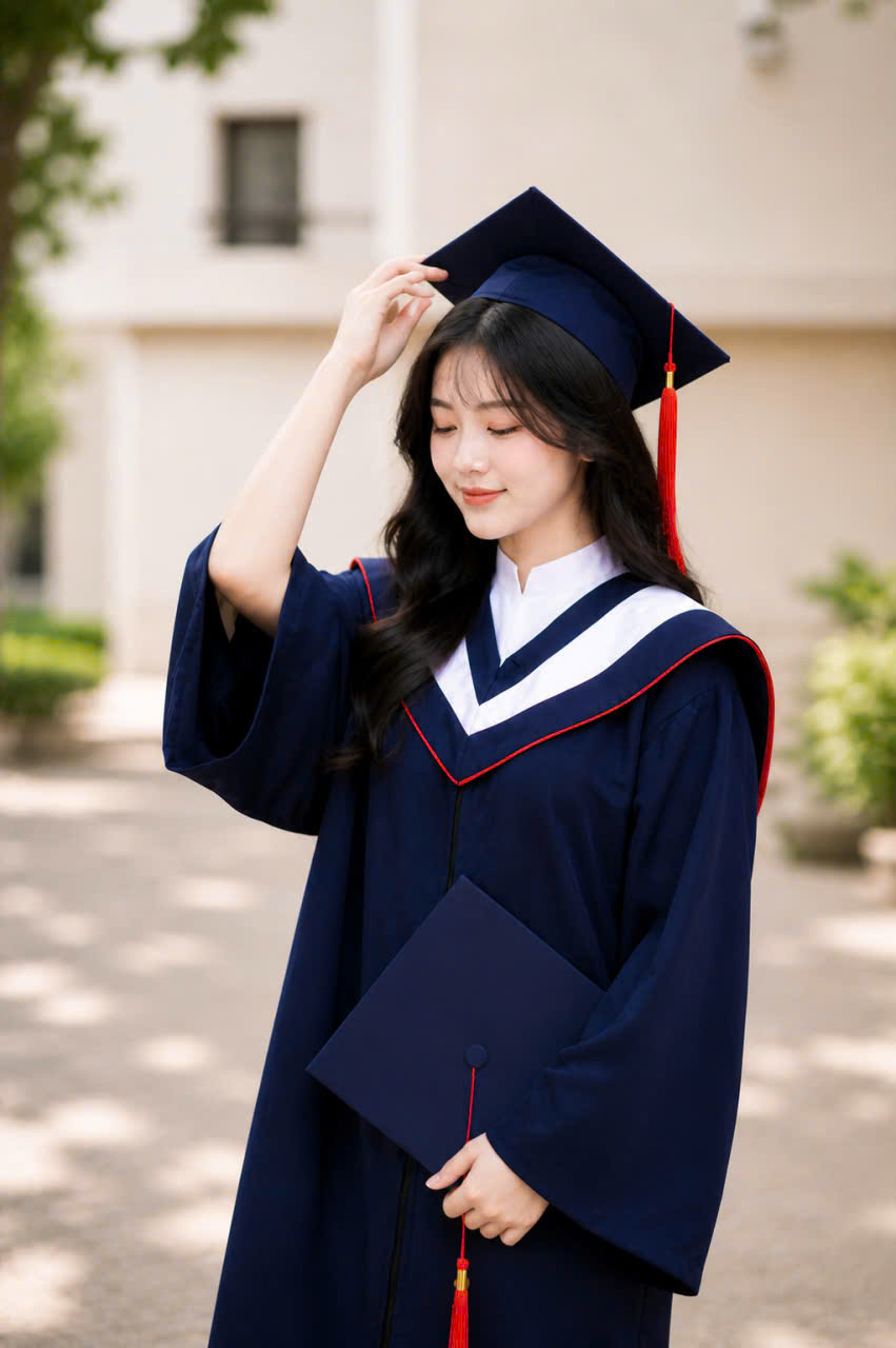 thuê áo tốt nghiệp HAU