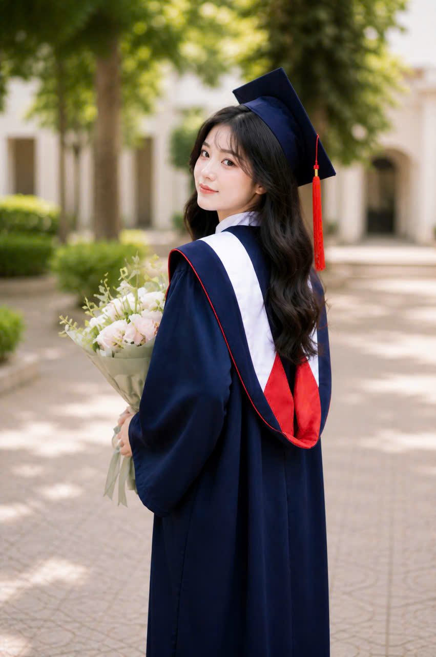 thuê áo tốt nghiệp HAU