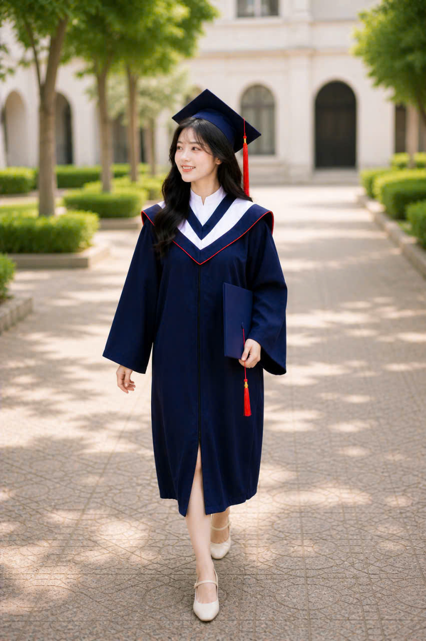 Thuê áo tốt nghiệp Đại học Kiến Trúc Hà Nội