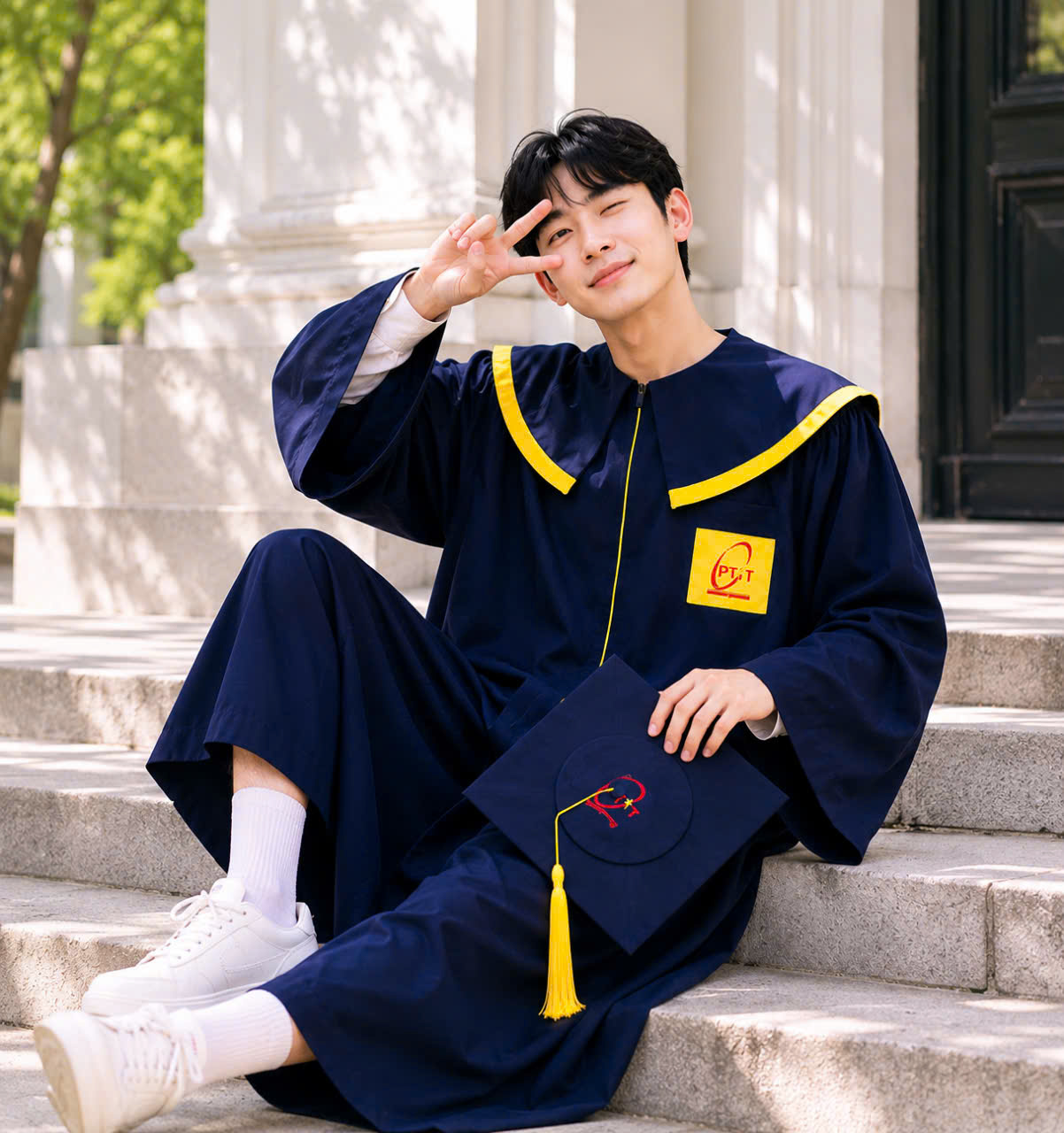 Thuê áo tốt nghiệp PTIT