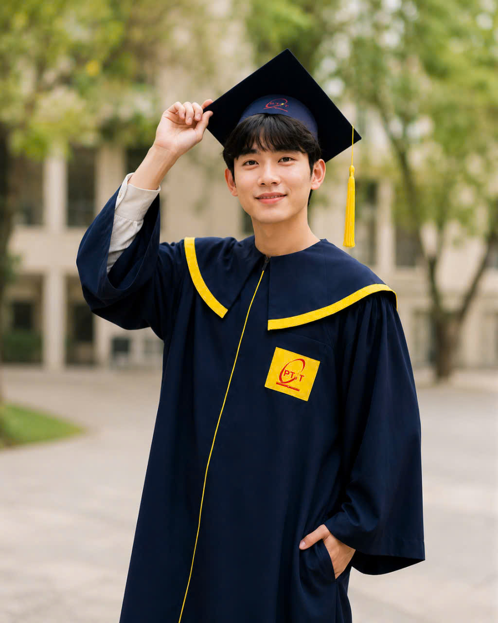 Thuê áo tốt nghiệp PTIT