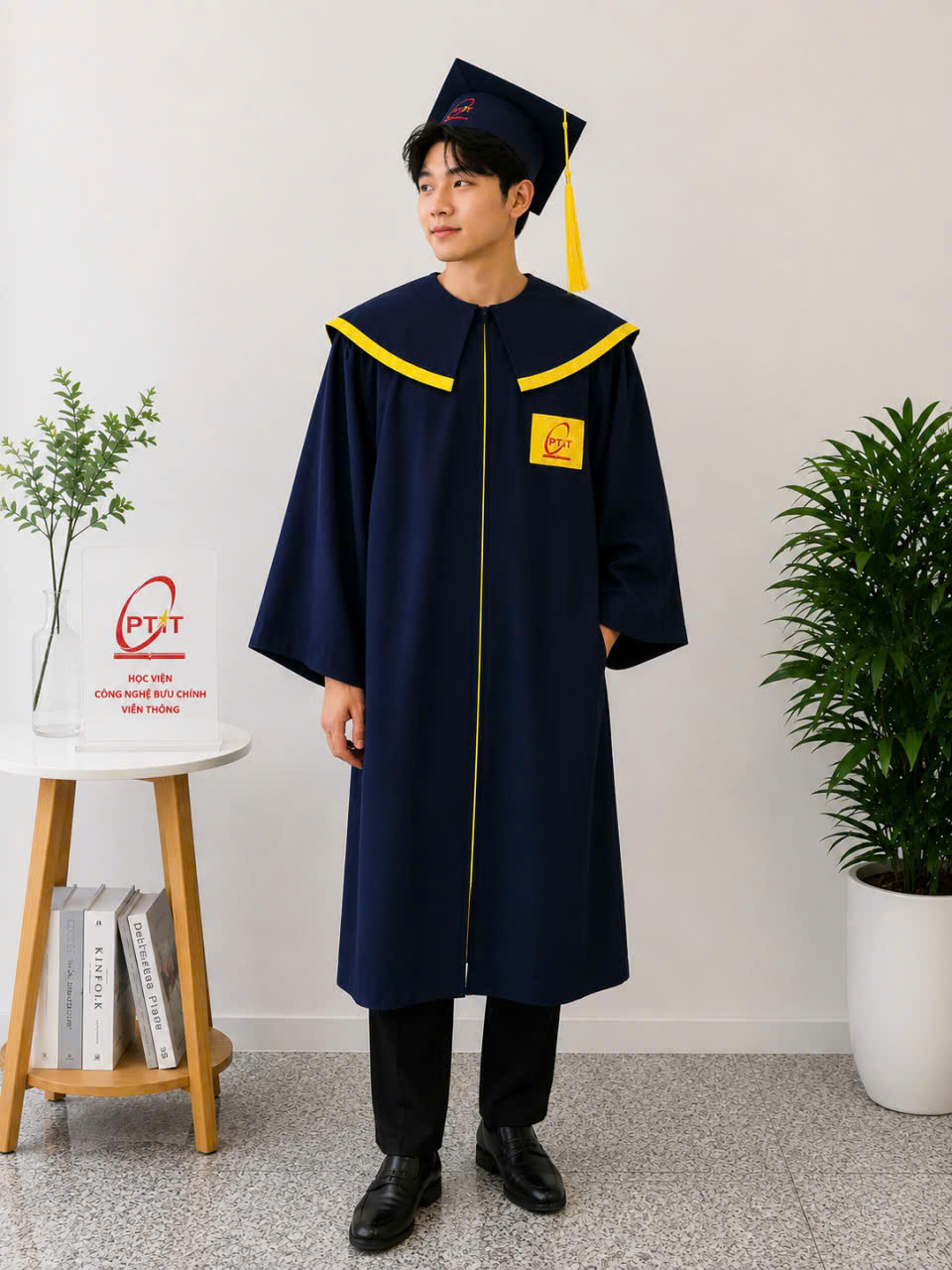 bán và cho thuê áo cử nhân Học viện bưu chính viễn thông